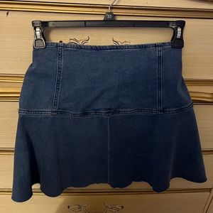 We the Free denim skirt.